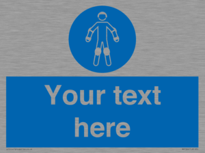 Custom protective roller sport equipment must be worn